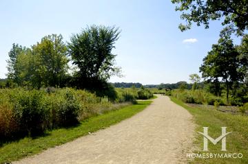Middlefork Savanna Forest Preserve in Lake Forest, IL