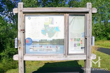 The Hollows Conservation Area in Cary, IL