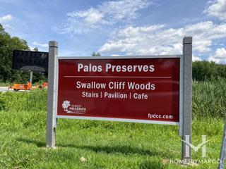 Swallow Cliff Woods Forest Preserve in Orland Park, IL