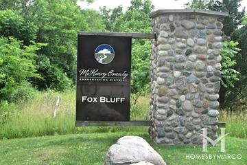 Fox Bluff Conservation Area in Cary, IL