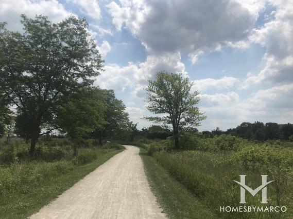 Hawk Hollow Forest Preserve in Hanover Park, IL