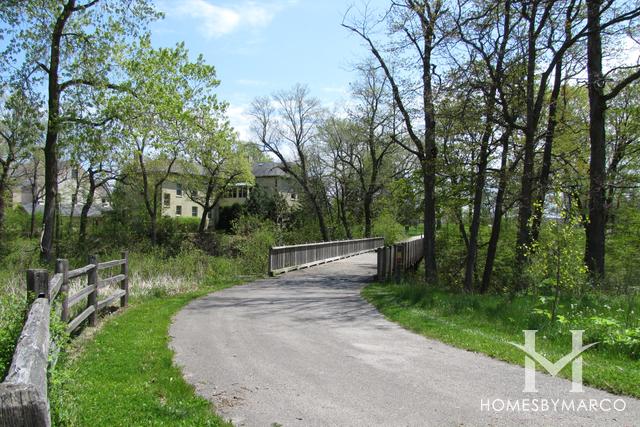 Fort Sheridan Forest Preserve in Highland Park, IL