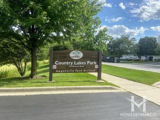 Country Lakes Park in Naperville, IL