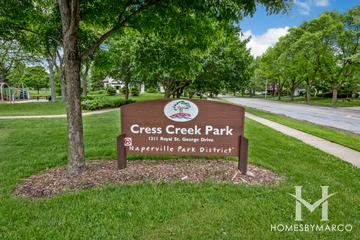 Cress Creek Park in Naperville, IL