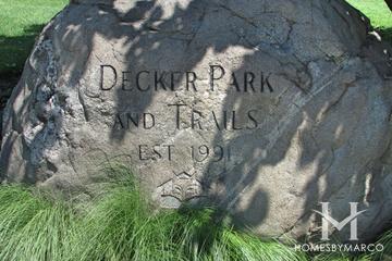 Decker Park in Cary, IL