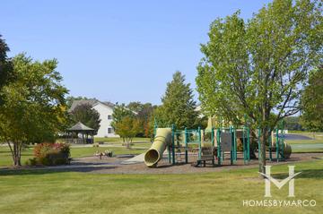 Union Square Park in Hainesville, IL