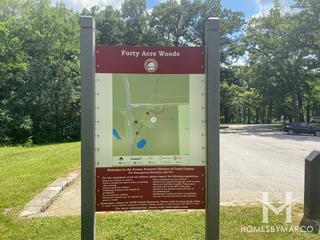 Forty Acre Woods Forest Preserve in Palos Park, IL