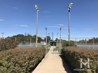 Waubonsie Valley High School Tennis Courts in Aurora, IL