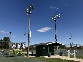 Waubonsie Valley High School Tennis Courts in Aurora, IL