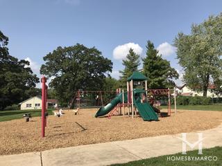 Union-Flagg Mini Park in Aurora, IL