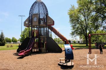 Greene Field Park in Aurora, IL