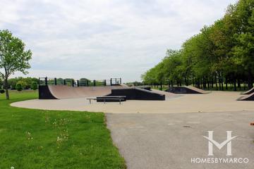 Hupp Skate Park in Aurora, IL