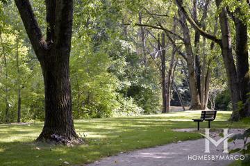 Captain Daniel Wright Woods Forest Preserve in Libertyville, IL