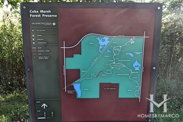 Cuba Marsh Forest Preserve in Lake Zurich, IL