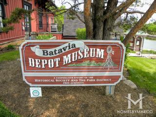 Batavia Riverwalk & Depot Museum in Batavia, IL