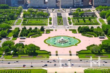 Clarence F. Buckingham Memorial Fountain in Chicago, IL