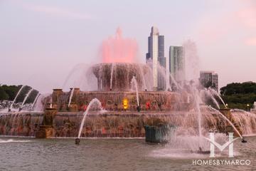 Clarence F. Buckingham Memorial Fountain in Chicago, IL