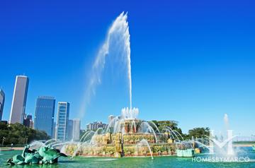 Clarence F. Buckingham Memorial Fountain in Chicago, IL