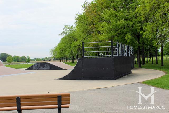 Hupp Skate Park in Aurora, IL