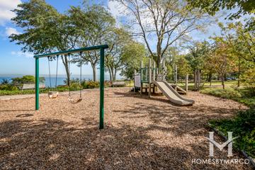 Lakefront Park in Glencoe, IL