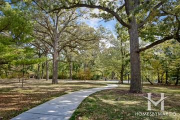 Lakefront Park in Glencoe, IL