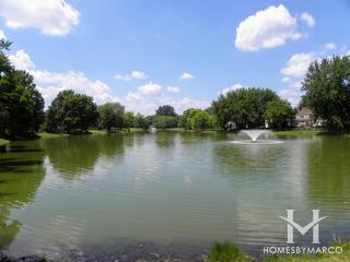 Dunham Pond in St. Charles, IL