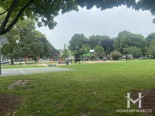 Village Green Park in Plainfield, IL