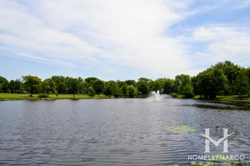 Lake Foxcroft Park in Glen Ellyn, IL