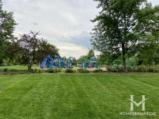 Fountain Square Park in Elk Grove Village, IL