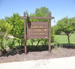 Lovelace Park in Evanston, IL