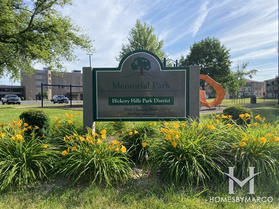 Photos of Memorial Park in Hickory Hills, IL