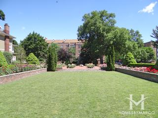 Merrick Rose Garden in Evanston, IL