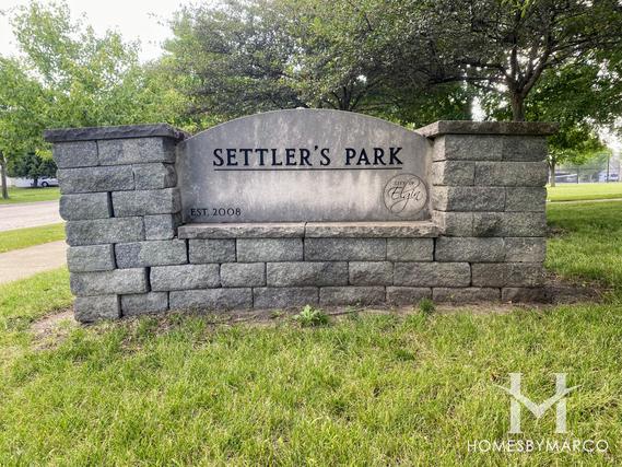 Settlers Park in Elgin, IL