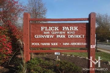 Flick Park in Glenview, IL