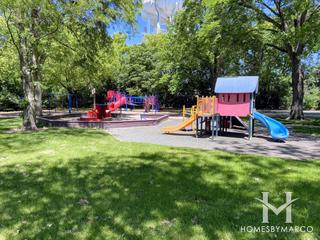 Central Tot Lot Park in Glenview, IL