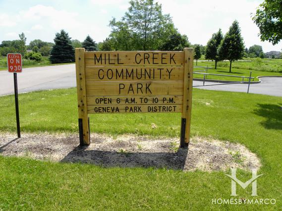 Mill Creek Community Park in Geneva, IL