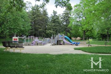 Adler Memorial Park in Libertyville, IL