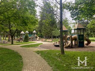 Rivershire Park in Lincolnshire, IL