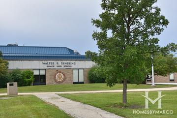 Walter R Sundling Junior High School in Palatine, IL