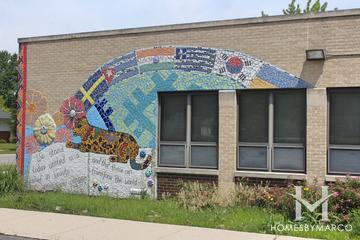 Jane Addams Elementary School in Palatine, IL