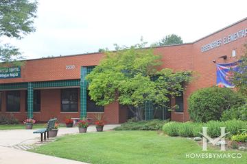 Greenbrier Elementary School in Arlington Heights, IL