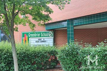 Greenbrier Elementary School in Arlington Heights, IL