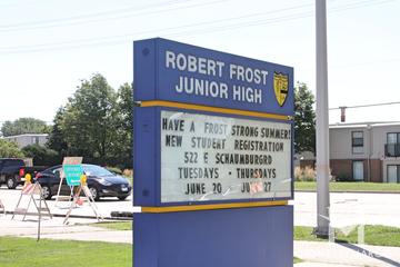 Robert Frost Junior High School in Schaumburg, IL