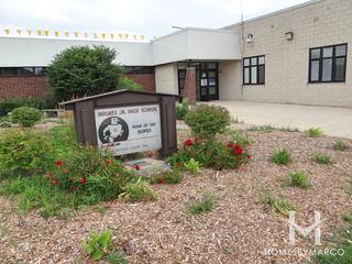 Holmes Junior High School in Mount Prospect, IL