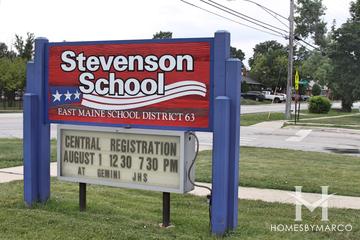Photos of Stevenson School in Des Plaines, IL