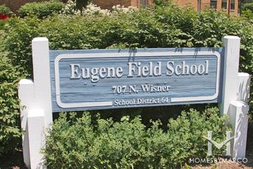 Eugene Field Elementary School in Park Ridge, IL
