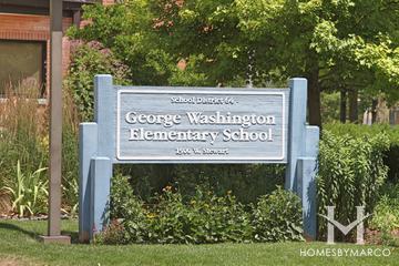 George Washington Elementary School in Park Ridge, IL