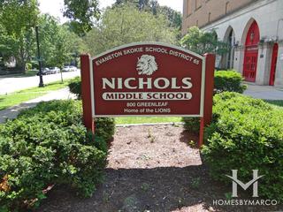 Nichols Middle School in Evanston, IL
