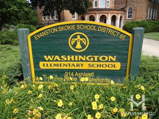 Washington Elementary School in Evanston, IL