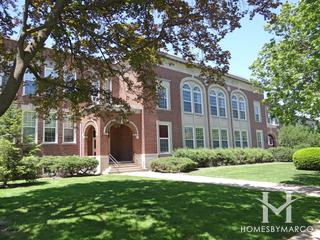 Willard Elementary School in Evanston, IL